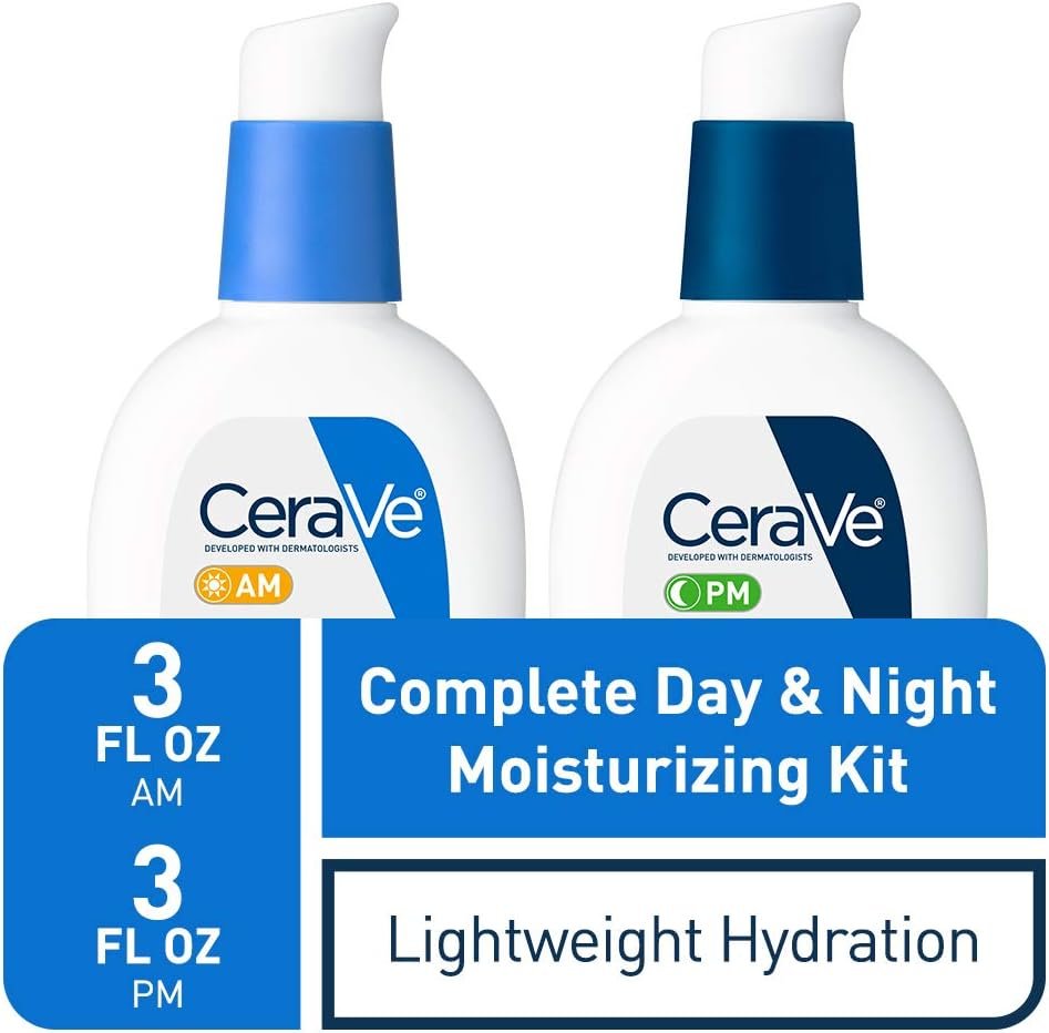 CeraVe AM and PM Facial Moisturizer lotion