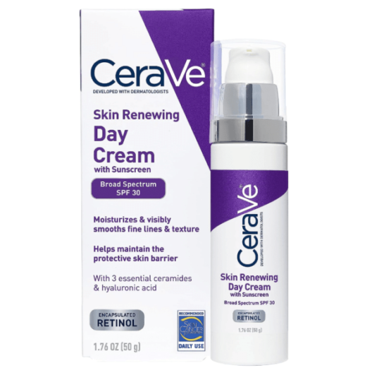 CeraVe Skin renewing day Cream | Anti-Aging Face Cream with SPF | 1.76 ounce | Cerave UK