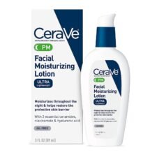 CeraVe PM Moisturizing Lotion | Night Cream 3 Ounce | Australia
