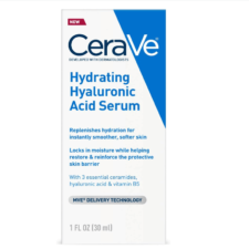Cerave Hydrating Hyaluronic Acid Serum for Face with Vitamin B5 | Fragrance Free | 1 Ounce for Australia