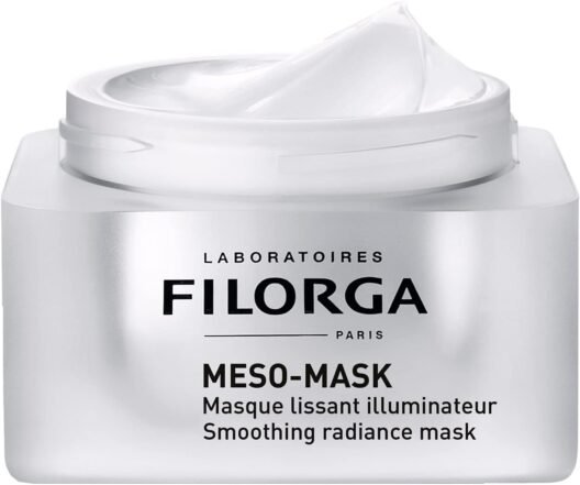 Filorga Meso-Mask Smoothing Face Mask, Anti Aging Formula With Collagen and Elastin Combo for Hydrating Wrinkle Reduction, Skin Moisturizing, and Complexion Brightening Skincare 1.69 fl. oz. for UK