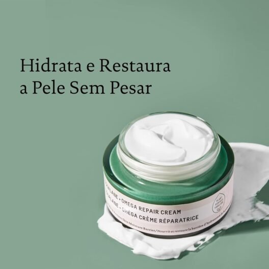 BIOSSANCE Squalane Omega Repair Cream, Rich Moisturizer with Hyaluronic Acid and Ceramides to Hydrate, Plump and Smooth Skin. Nourish and Improve Fine Lines - Image 6