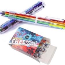 Hieno 6 in 1 Multicolor Pens Set
