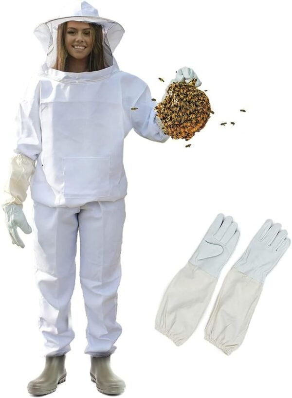 Silginnes Professional Bee Suit white