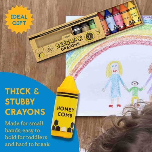 Beeswax Crayons Rounded Set Of 8 - Image 5