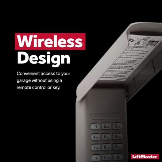 LiftMaster 878MAX Garage Door Keypadd Wireless and Keyless Entry System for Easy Entry - Image 6