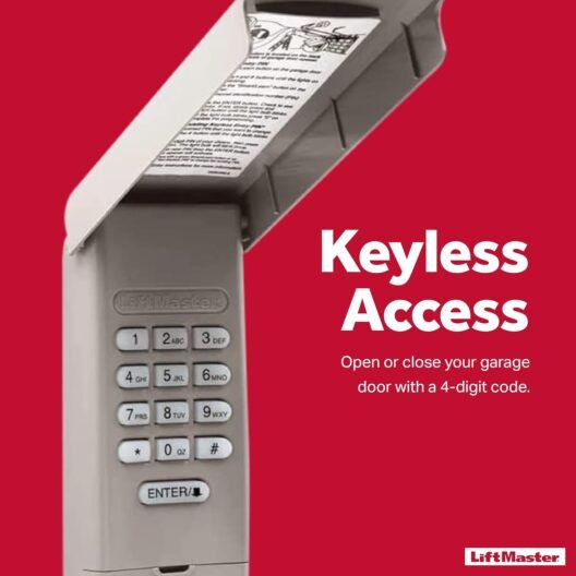 LiftMaster 878MAX Garage Door Keypadd Wireless and Keyless Entry System for Easy Entry - Image 5