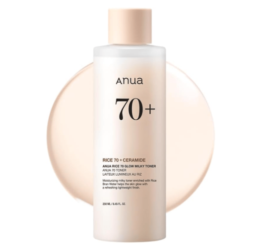 ANUA Rice 70 Glow Milky Toner