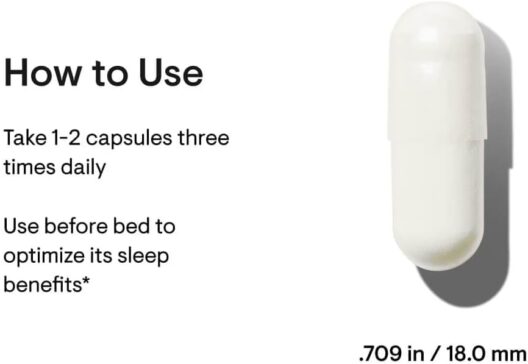 THORNE 5 Hydroxytryptophan (5-HTP) - Serotonin Support for Sleep and Stress Management - 90 Capsules - Image 4
