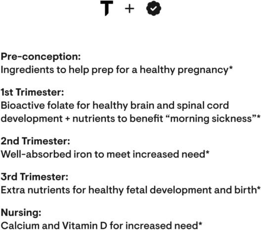THORNE Basic Prenatal - Well-Researched Folate Multi for Pregnant and Nursing Women Includes 18 Vitamins and Minerals, Plus Choline - 90 Capsules - 30 Servings - Image 3