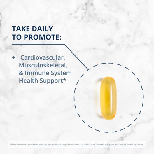 Metagenics OmegaGenics Fish Oil EPA-DHA 1000 - Omega-3 Fish Oil Supplement - for Heart Health, Musculoskeletal Health & Immune System Health* - with DHA & EPA - 120 Softgels - Image 5