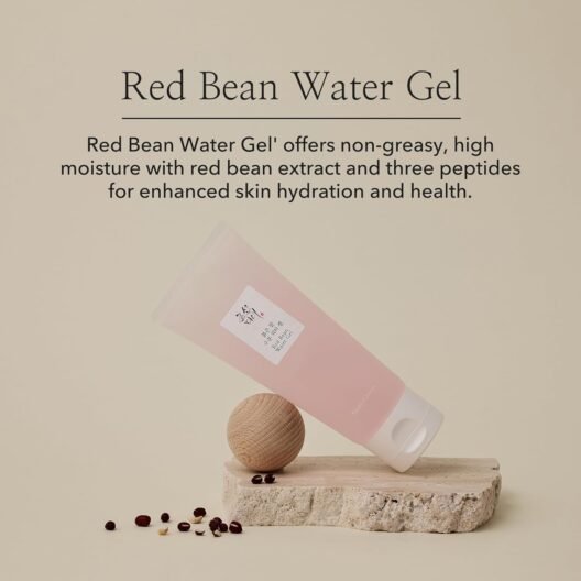 Beauty of Joseon Red Bean Water Gel Hydrating Peptide Hydro Boost Moisturizer Face Cream for Sensitive Acne Prone Dry Skin, Daily Korean Skin Care for Men and Women, 100ml - Image 5