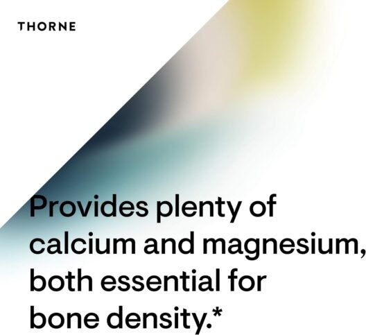 Thorne Calcium-Magnesium Malate - Gluten-Free Supplement with Magnesium & Calcium Supports Bone Health & Muscle Fatigue - 240 Capsules - Image 2