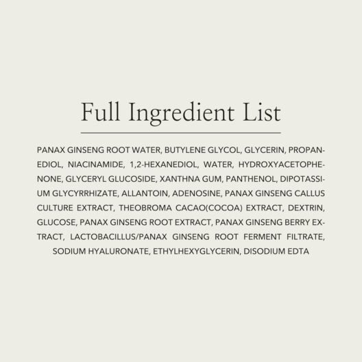 Ginseng Essence Water