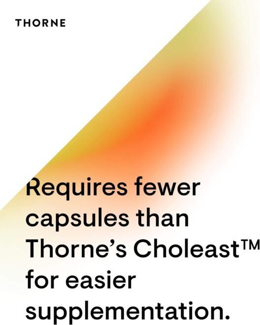 THORNE Choleast-900-900mg Red Yeast Rice Extract - Gluten-Free Supplement Supports Healthy Cholesterol Levels Already in a Normal Range, Heart & Blood Pressure - 120 Capsules - Image 4
