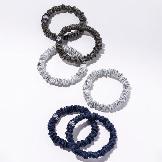 Slip Silk Skinnie Scrunchies Midnight
