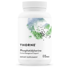 THORNE Phosphatidylserine (Formerly Iso-Phos) - Cortisol Management Support - Phosphatidylserine Isolate Supplement to Support Brain Function - 60 Capsules - 60 Servings