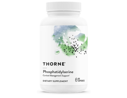 THORNE Phosphatidylserine (Formerly Iso-Phos) - Cortisol Management Support - Phosphatidylserine Isolate Supplement to Support Brain Function - 60 Capsules - 60 Servings