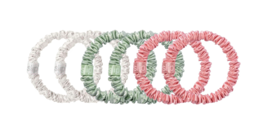 Bellerose Silk Skinny Scrunchies