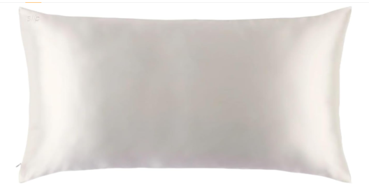 Slip Silk King Pillowcase, White (20" x 36")