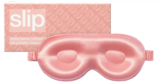 slip Rose Contour Sleep Mask | Pure Silk, 100% Mulberry Silk | Contoured Design for Optimal Light Blocking & Comfort | Soft, Gentle on Skin, Adjustable Strap for Perfect Fit | Ideal for Restful Sleep