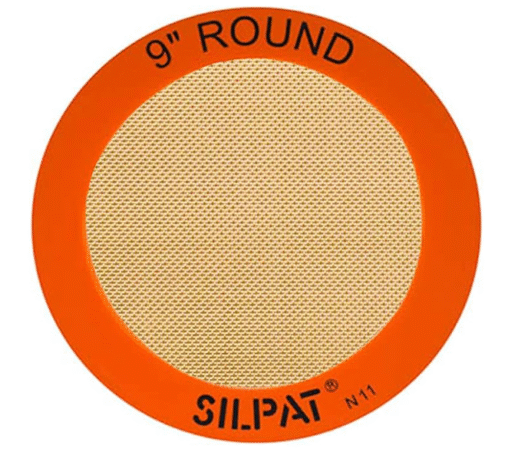 Silpat The Original Round Cake Liner Non-Stick Silicone Baking Mat, 9"