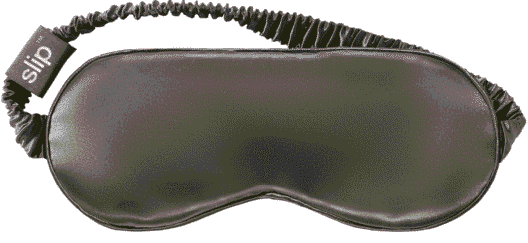 Slip Silk Sleep Mask, Charcoal (One Size) - Image 4
