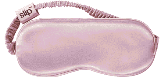 slip Pure Silk Sleep Mask - Pink | 100% Mulberry Silk, Ultra Soft & Comfortable, Blocks Light for Restful Sleep | Adjustable Strap for Perfect Fit, Gentle on Skin & Hair | Ideal Travel Accessory - Image 3