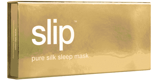 Slip Silk Sleep Mask, Gold (One Size) - 100% Pure Mulberry 22 Momme Silk Eye Mask - Comfortable Sleeping Mask with Elastic Band + Pure Silk Filler and Internal Liner - Image 3