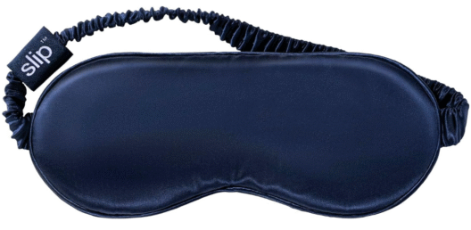 Slip Silk Sleep Mask, Navy (One Size) - Image 3