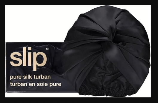 SLIP Pure Silk Turban| 100% Mulberry Silk, Ultra Soft & Gentle on Hair, Prevents Breakage & Frizz - Image 2
