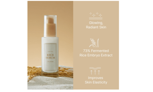 I'm from Rice Serum, 73% Korean Fermented Ride Embryo Extract Boosts Collagen, Vitality, Radiant Glowing Skin, Niacinamide, Vitality to Dull Skin, Nourishing, Moisturizing - Image 6