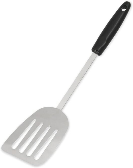 Chef Craft Select Turner/Spatula, 14.5 inch, Stainless Steel/Black