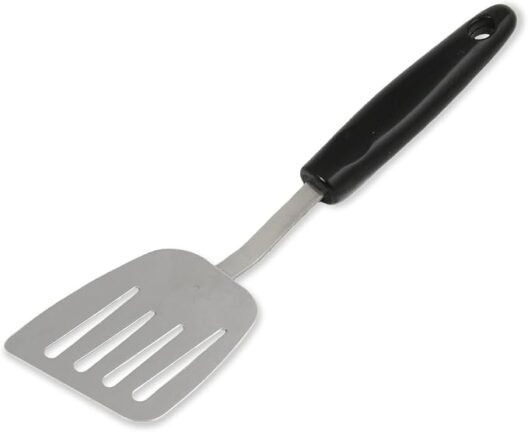 Chef Craft Select Turner/Spatula, 10.5 inch, Stainless Steel/Black