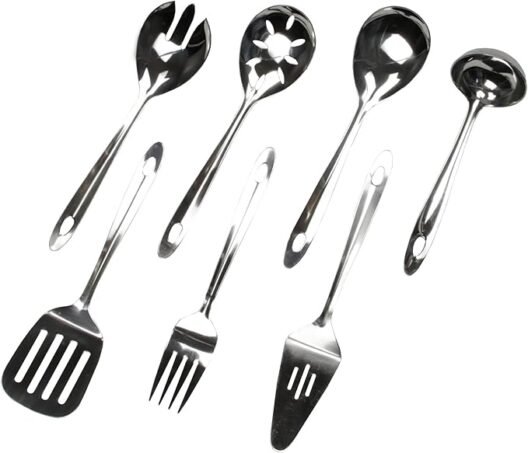 Chef Craft Select Turner/Spatula, 9.5 inch, Stainless Steel - Image 3